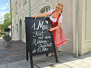 Tipp zum 1. Mai: Im Asam Schlössl spielt zum Maifeiertag die Mühlberg Musi auf (©Foto: Martin Schmitz)